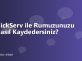 NickServ ile Rumuzunuzu Nasıl Kaydedersiniz?